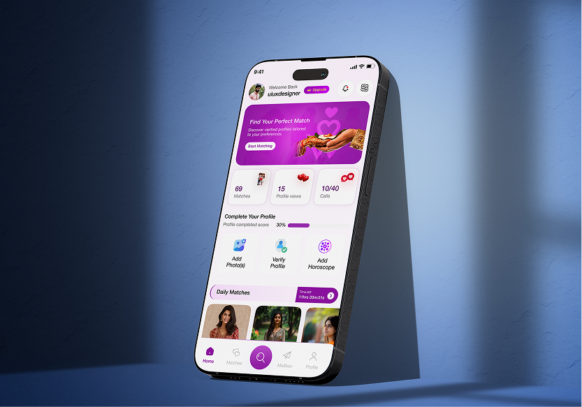 UI/UX design project